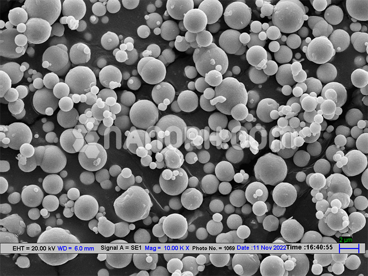 Carbonyl iron powder, SEM - Stock Image - C009/0610 - Science